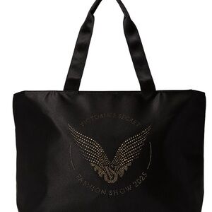 Victoria's Secret Black and Gold Fashion Show Tote. NWT